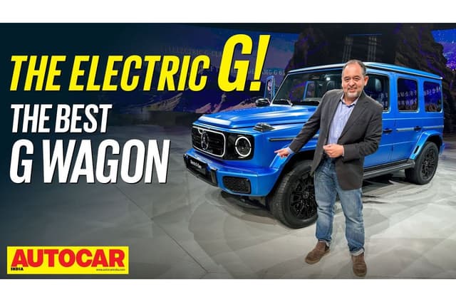 Mercedes-Benz G 580 EV walkaround video